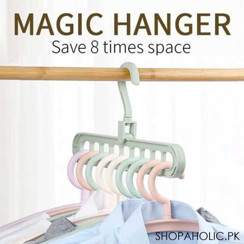 9 Hole Magic Folding Super Hanger
