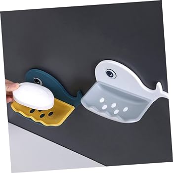 Buy Little Whale Shaped Soap Holder Bathroom Drain Soap Box
