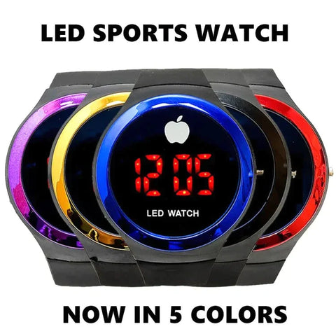 5 Color APPLE LED Watch