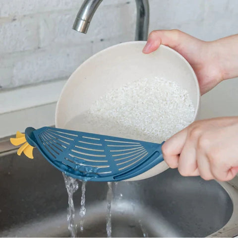 Multifunctional Drainer Hanging Type Rice Washer Rice Cleaning